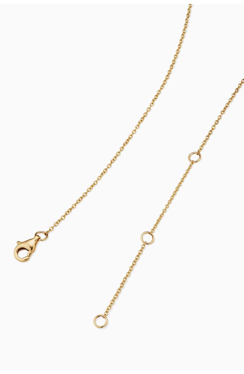 Oradina 14K Yellow Gold Radiant Diamond Heart Pendant Necklace, Alternate, color, Yellow Gold