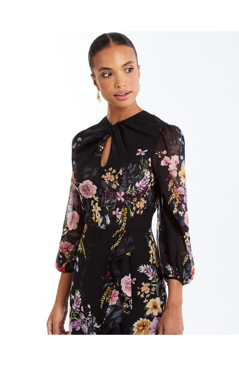 Mestiza New York Ophelia Chiffon Gown, Alternate, color, Twilight Florals