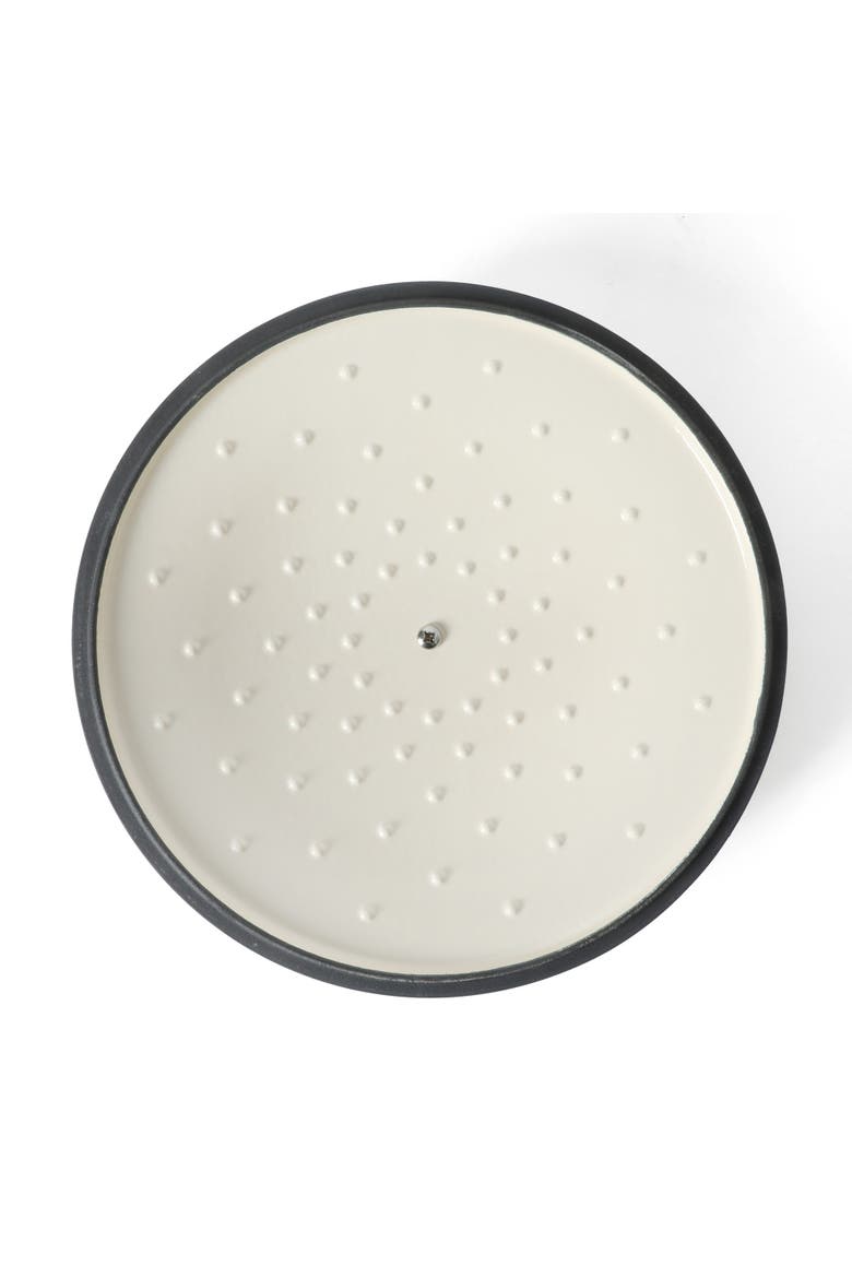 Gatwick 3.5-Quart Enameled Cast Iron Braiser with Lid, Alternate, color, Matte Black