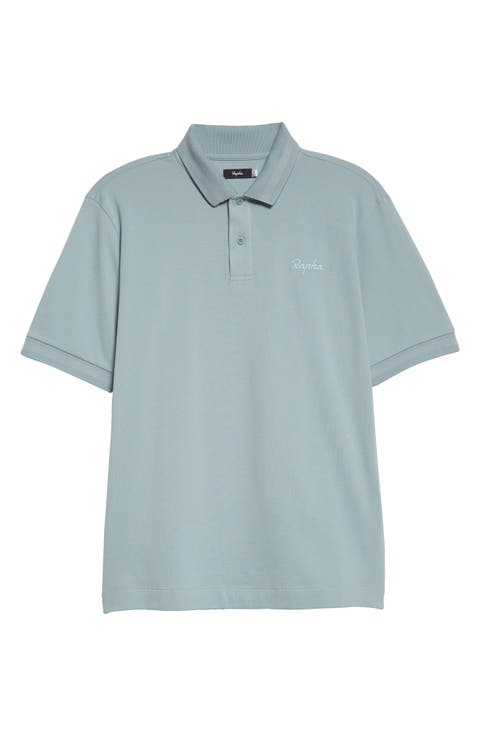 Logo Organic Cotton Piqué Polo