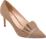 Journee Collection JOURNEE Marek Ruffle Pump