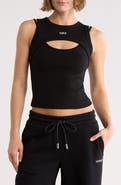 Off-White Cutout Tank