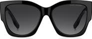 Marc Jacobs 56mm Gradient Cat Eye Sunglasses