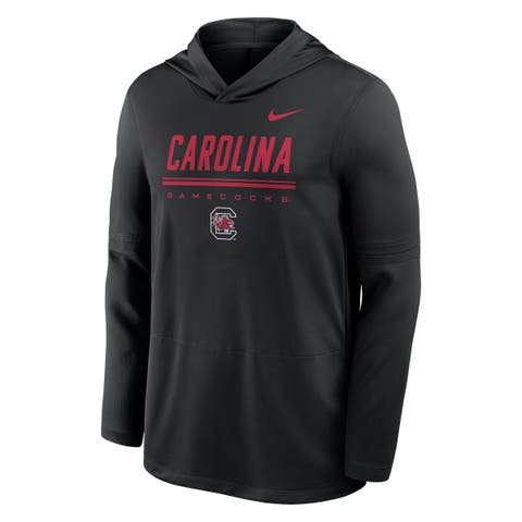 Men's Nike Black South Carolina Gamecocks 2026 Sideline Dri-FIT Long Sleeve Hoodie T-Shirt