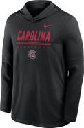 Nike Men's Nike Black South Carolina Gamecocks 2026 Sideline Dri-FIT Long Sleeve Hoodie T-Shirt