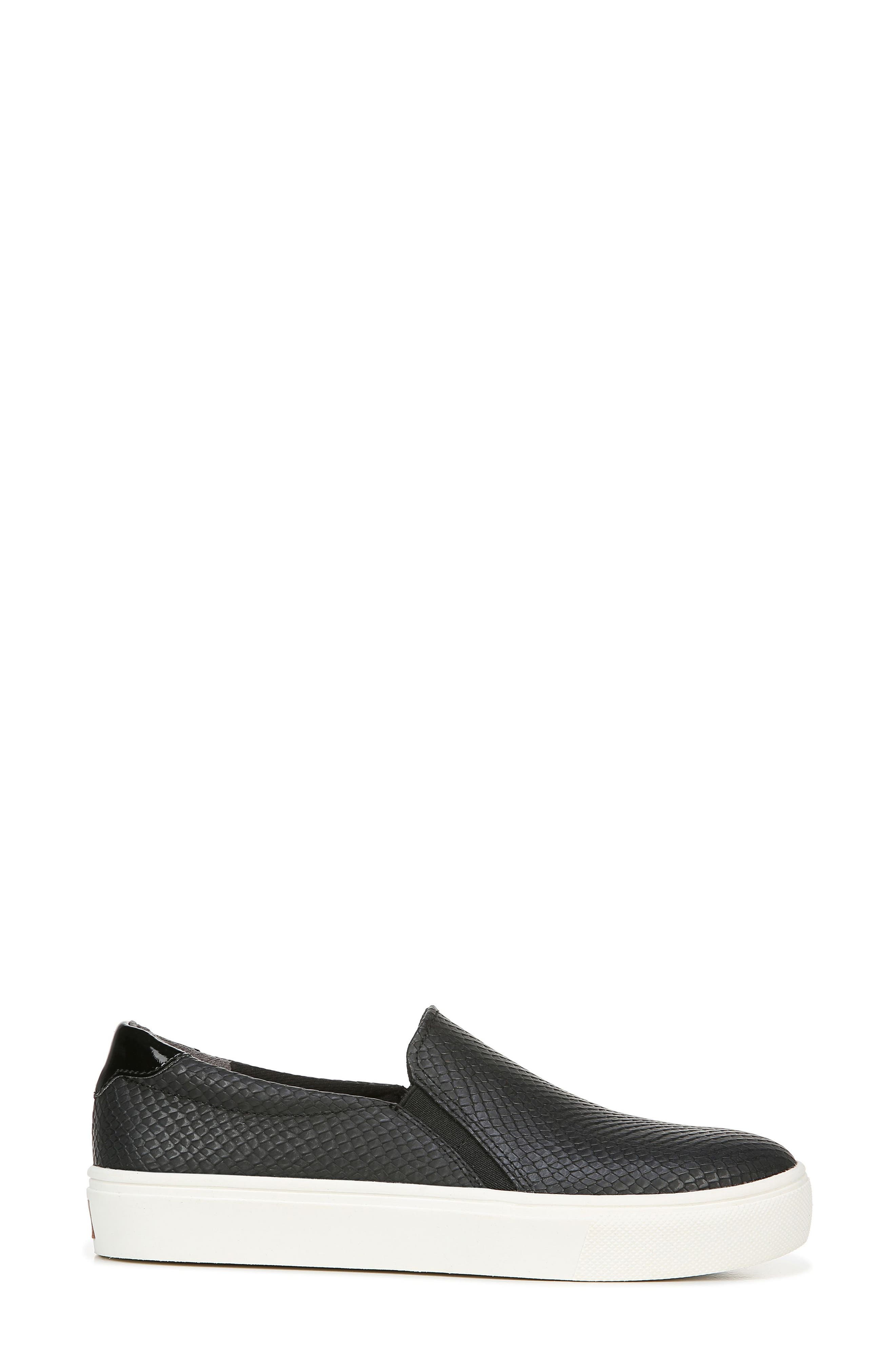 Dr. Scholl's Nova Slip-On Sneaker, Alternate, color, Black Faux Leather