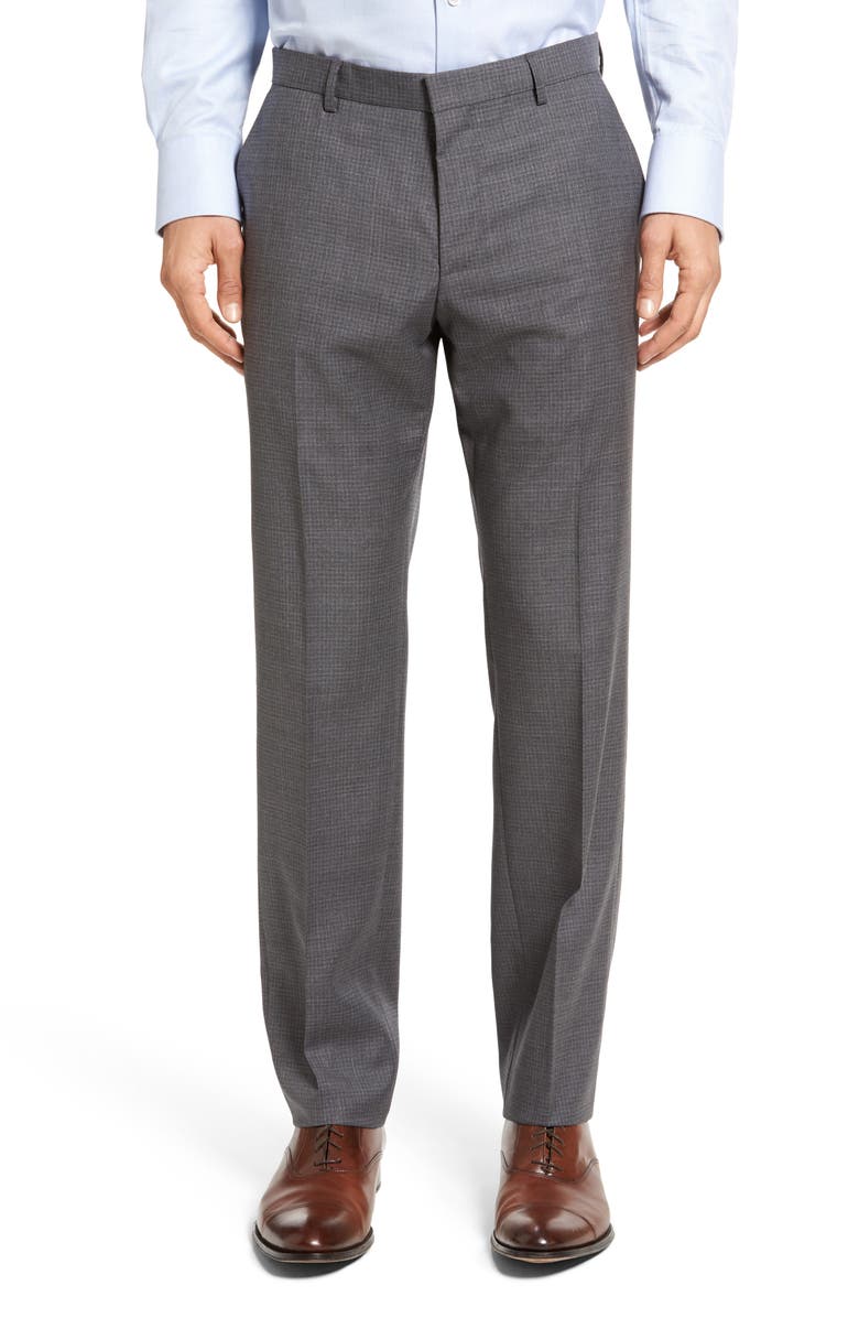 zzDNUHugo Boss BOSS Huge/Genius Trim Fit Check Wool Suit, Alternate, color, 