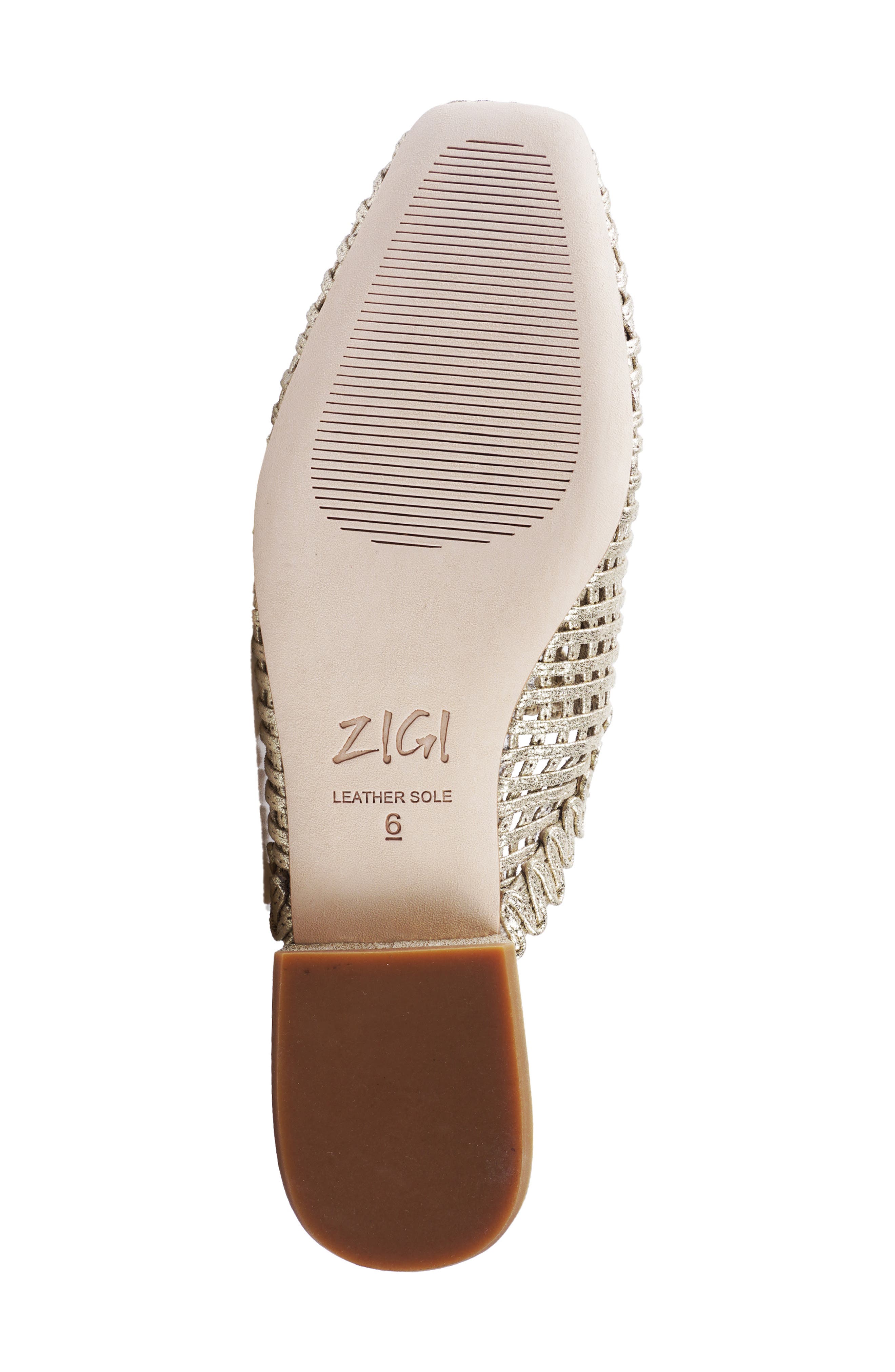 Isabelle Crystal Bit Mule, Alternate, color, GOLD
