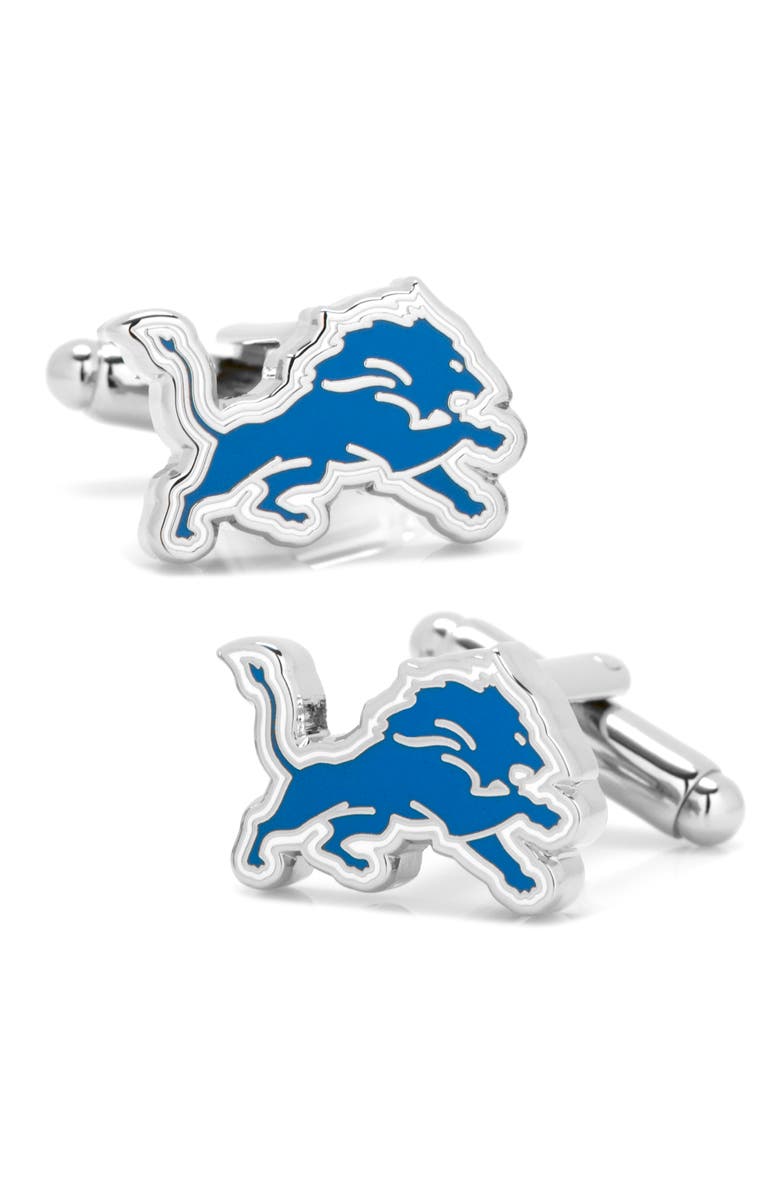 Cufflinks, Inc. NFL Detroit Lions Cuff Links, Main, color,