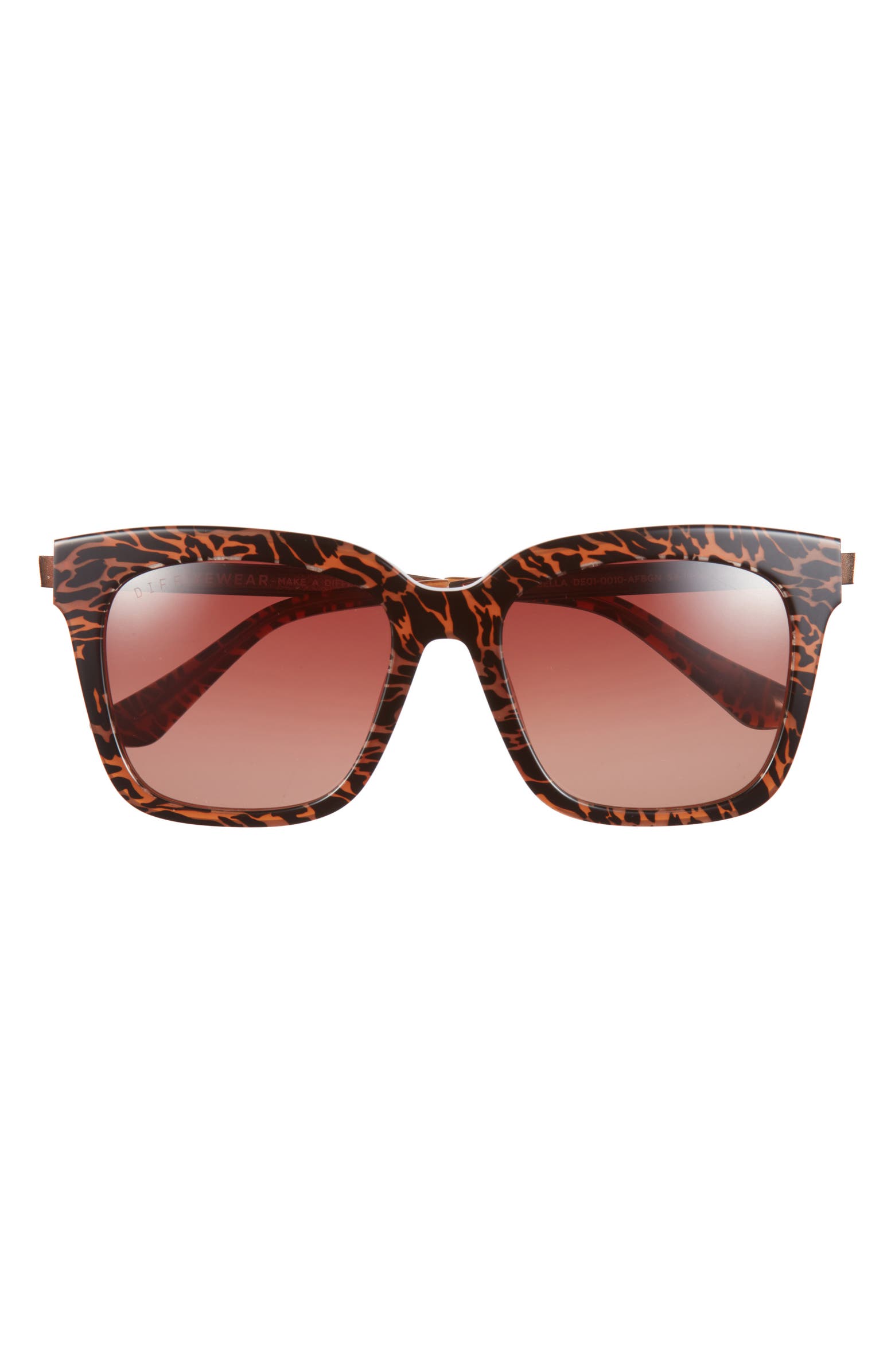 DIFF Bella 54mm Square Sunglasses | Nordstromrack