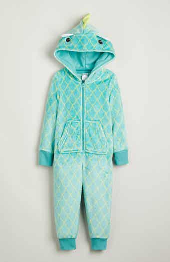 Nordstrom Kids' Hooded Fleece Sleeper Romper