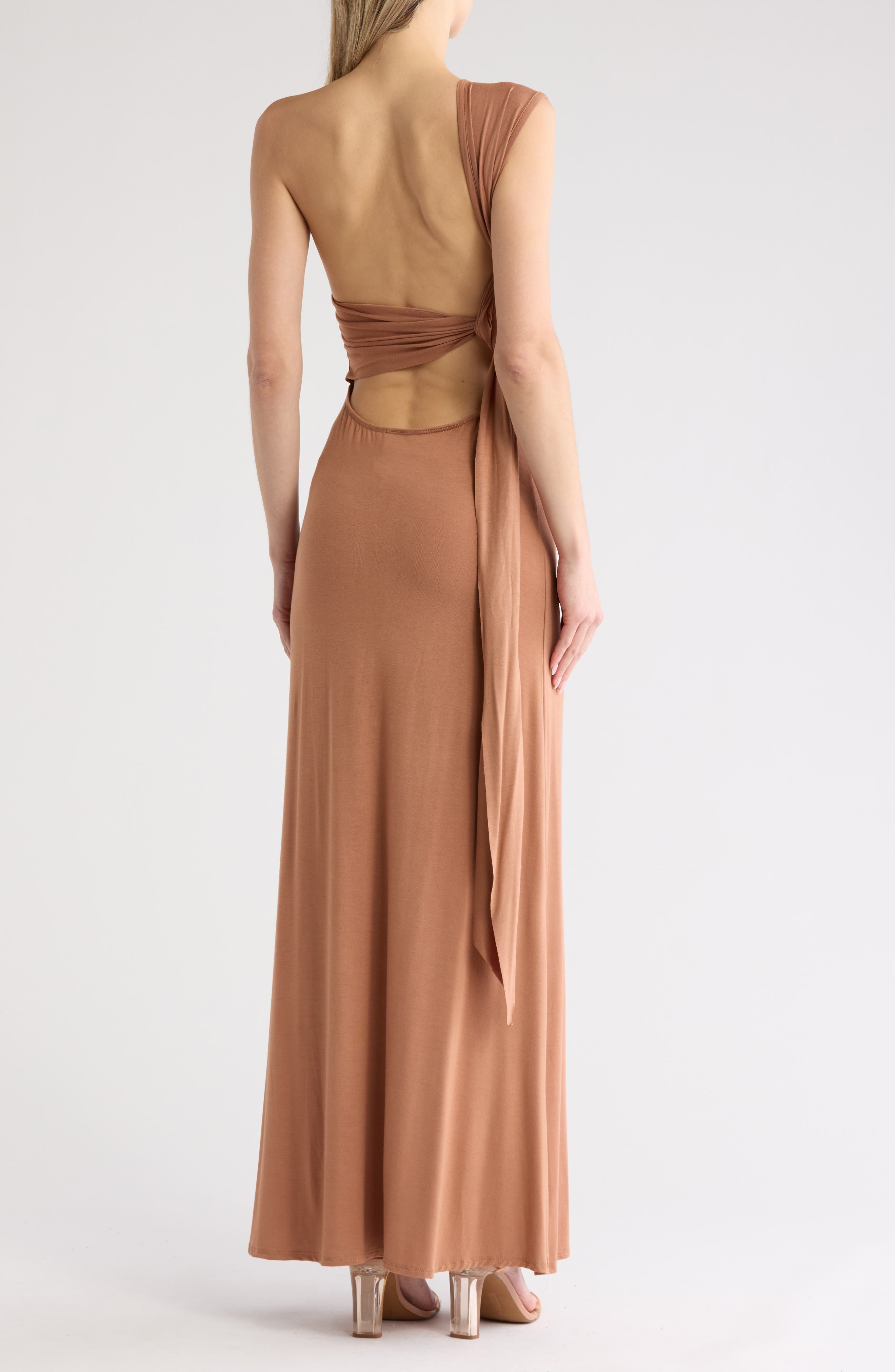 One Shoulder Maxi Dress - image 4