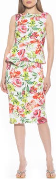 Alexia Admor Amora Boat Neck Sleeveless Sheath Dress