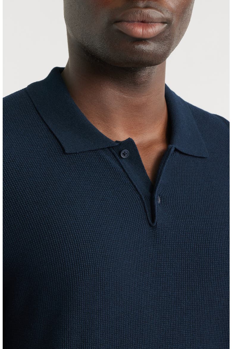 Polo Sweater, Alternate, color, TOTAL ECLIPSE