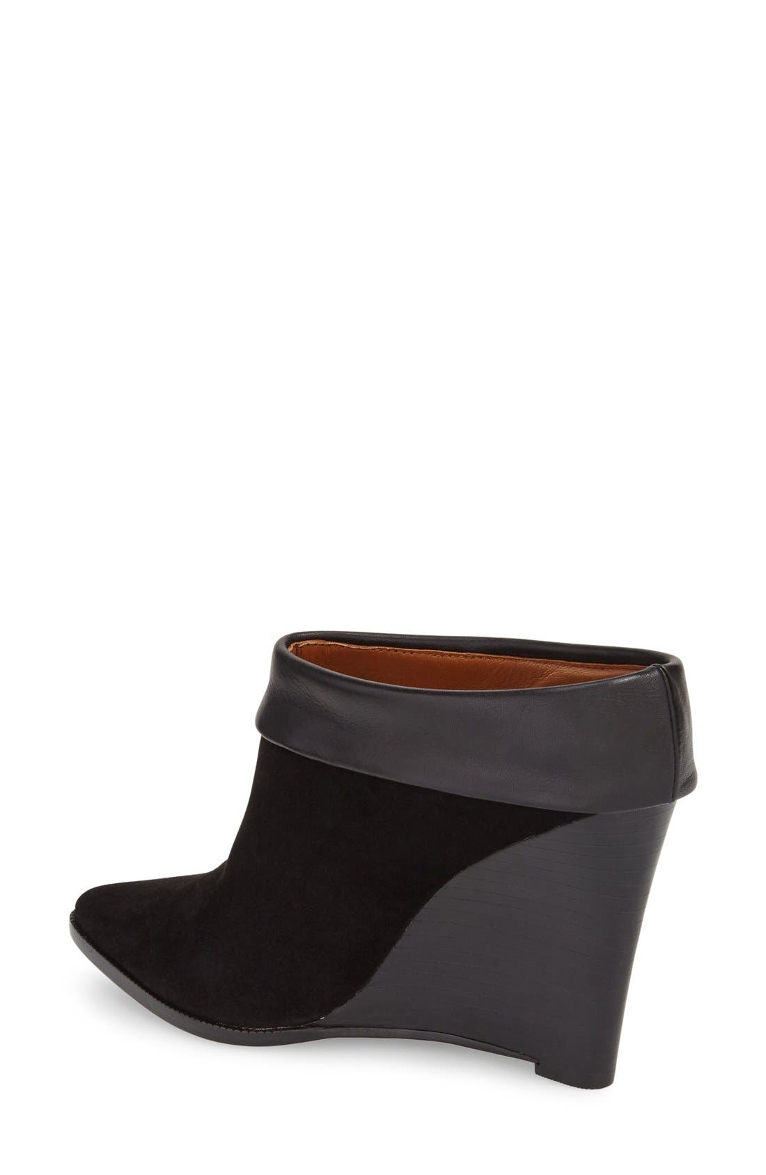 Linea Paolo 'Logan' Pointy Toe Wedge Bootie, Alternate, color, 