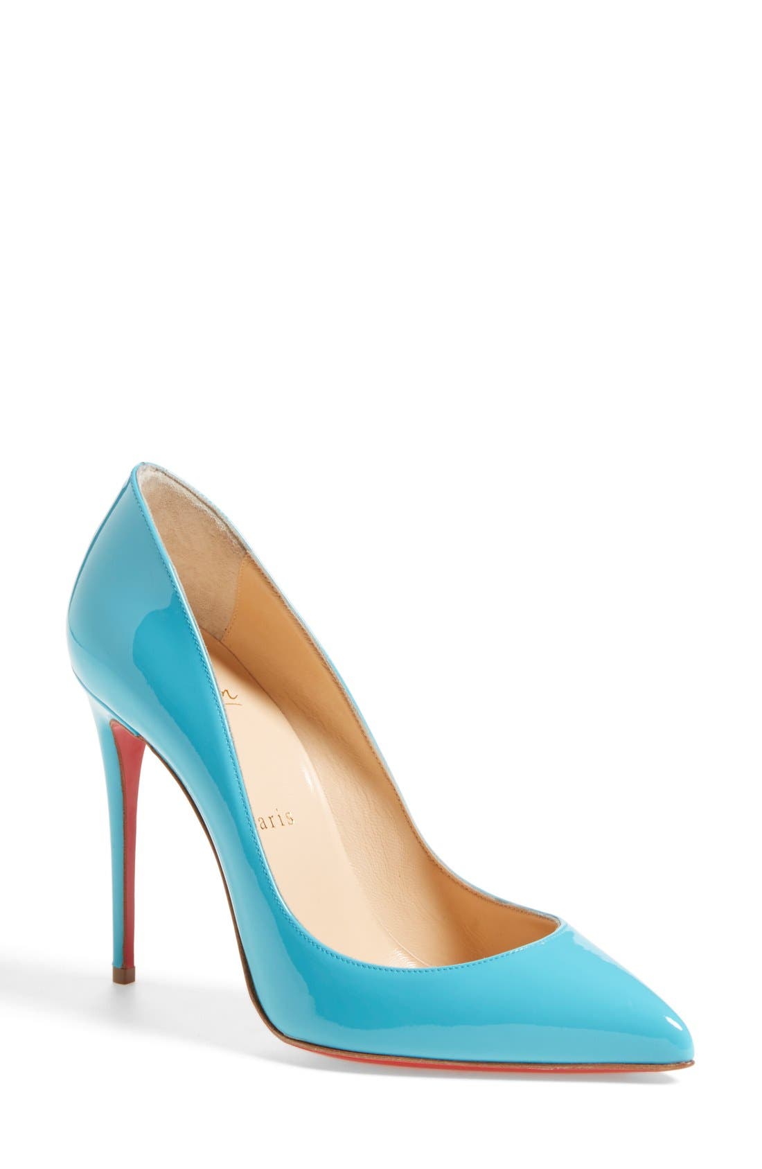 'Pigalle Follies' Pointy Toe Pump, Main, color, PACIFIC PATENT