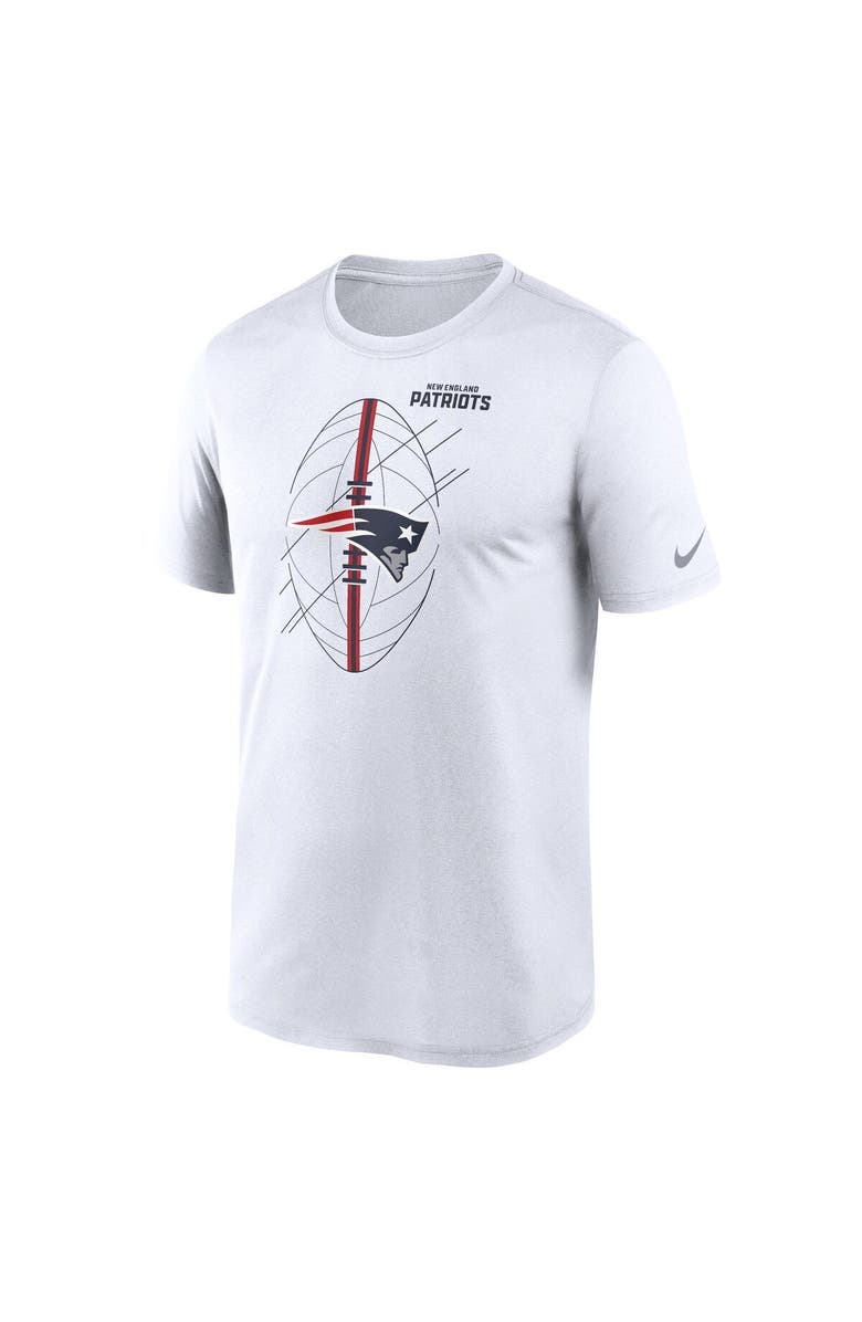 Nike Men's Nike White New England Patriots Legend Icon Performance T-Shirt, Alternate, color,