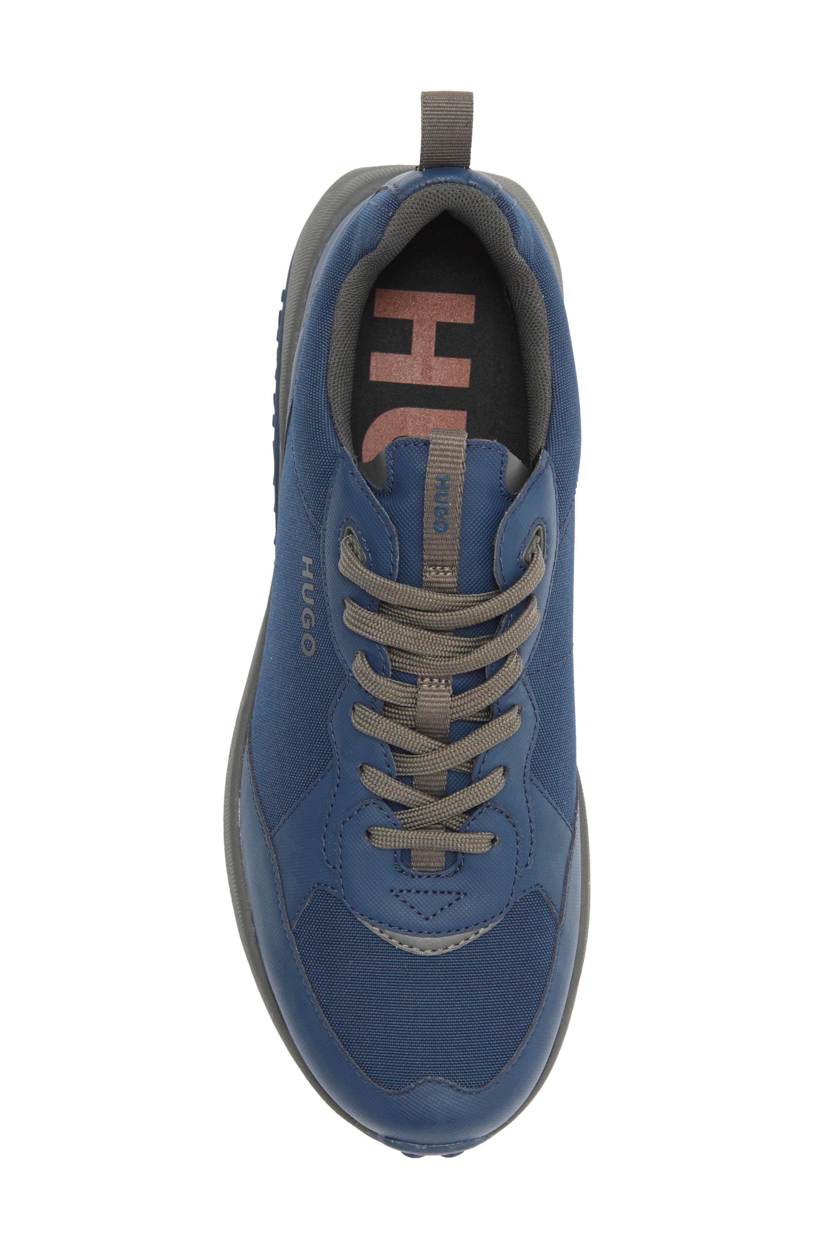 BOSS Kane Runn Sneaker, Alternate, color, Navy