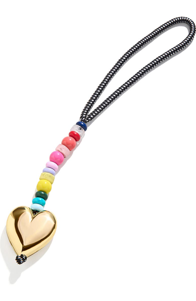 BaubleBar Free Spirit Bag Charm, Main, color, Gold Multi