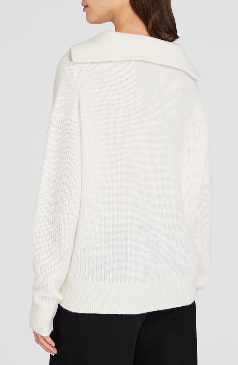 Club Monaco Cashmere Quarter-Zip Sweater, Alternate, color, 