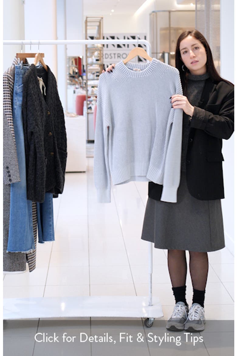 Sunwashed Organic Cotton Fisherman Sweater video