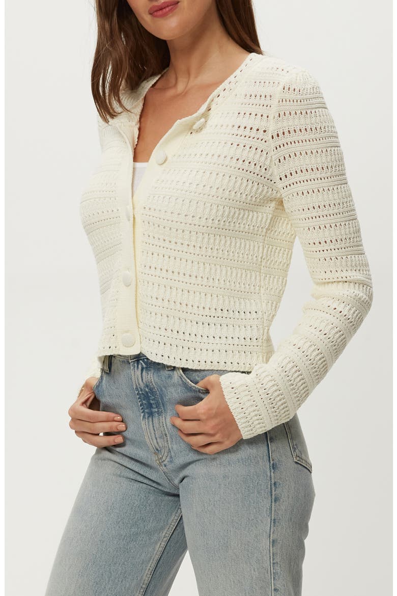 Winona Cardigan, Alternate, color, IVORY
