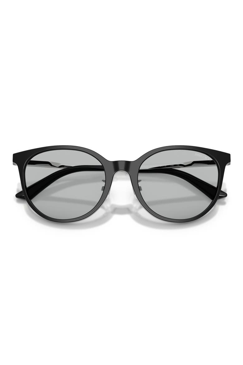 54mm Phantos Sunglasses, Alternate, color, BLACK / LIGHT GREY