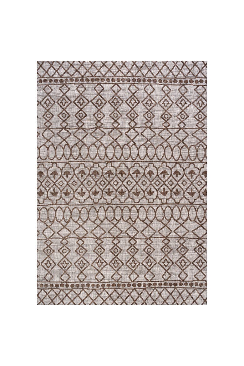 Kafel  Bohemian Indoor/Outdoor Area Rug, Main, color, Beige/Brown