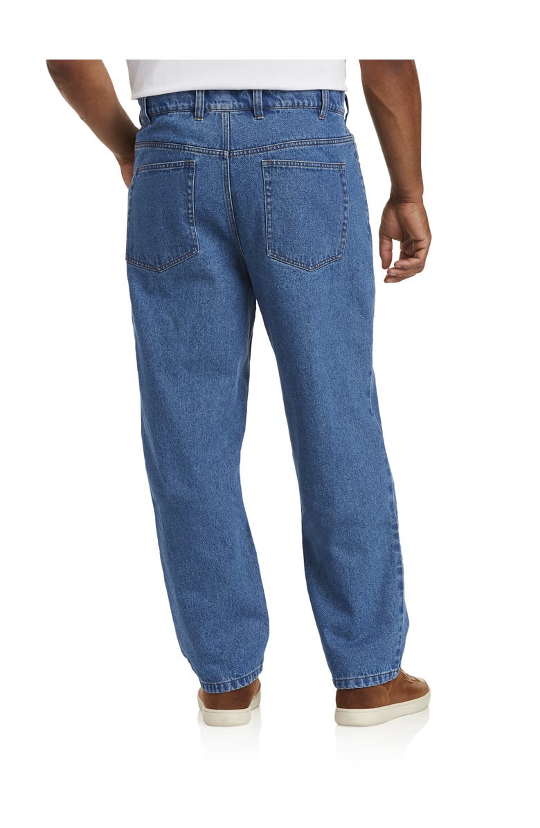 Harbor Bay by DXL Big & Tall Rugged Loose-Fit Jeans, Alternate, color,