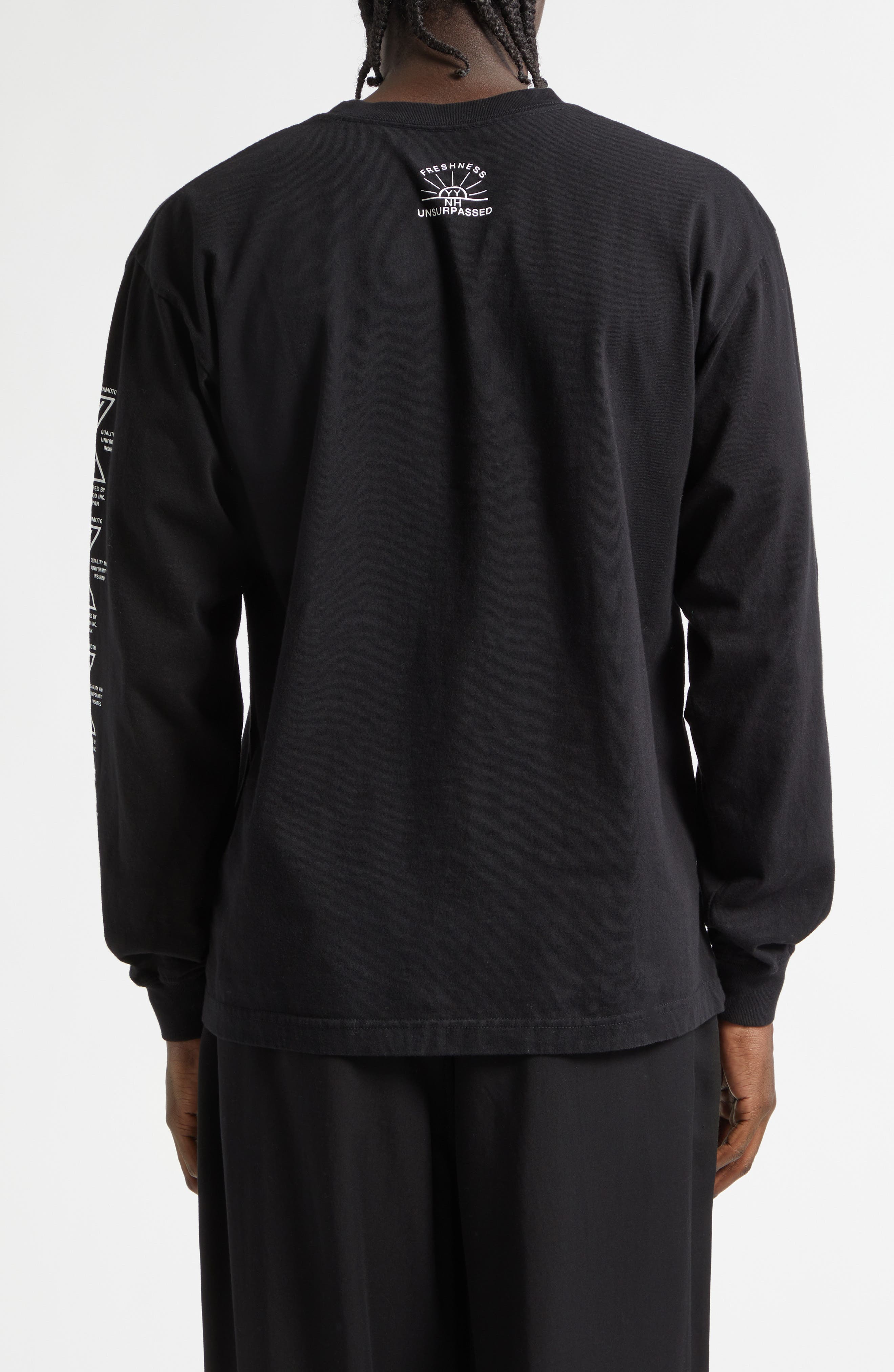 Yohji Yamamoto x NEIGHBORHOOD Long Sleeve Logo Graphic T-Shirt