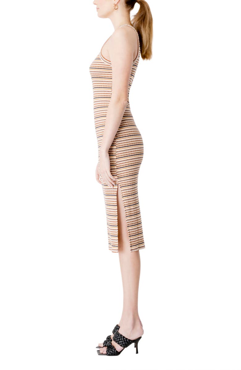 Bardot Semra Stripe Knit Midi Dress, Alternate, color, 