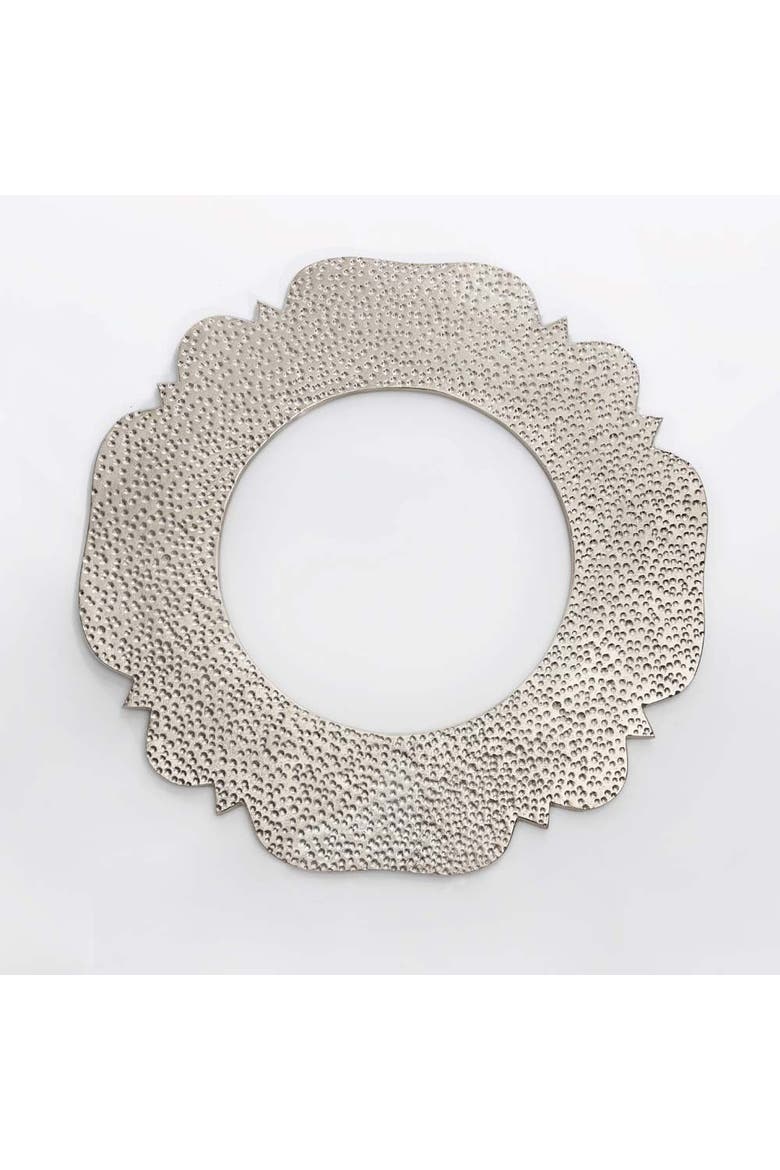 Chantilly Charger, Main, color, Silver