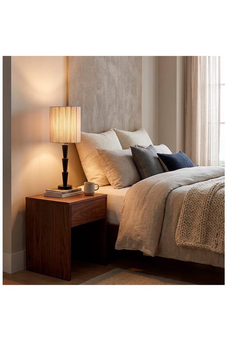 Amos Table Lamp, Alternate, color, BLACK