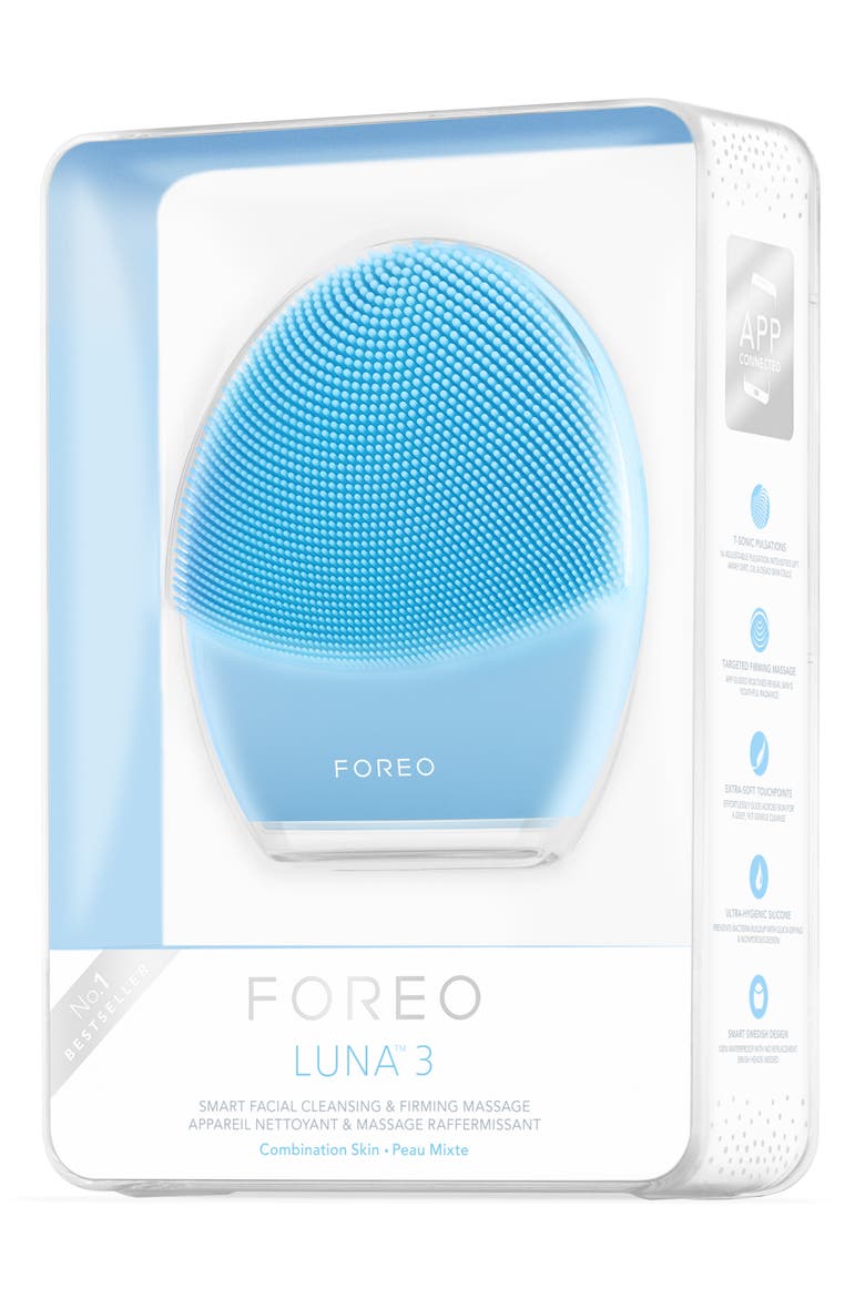 LUNA™ 3 Combination Skin Facial Cleansing & Firming Massage Device, Alternate, color, NO COLOR
