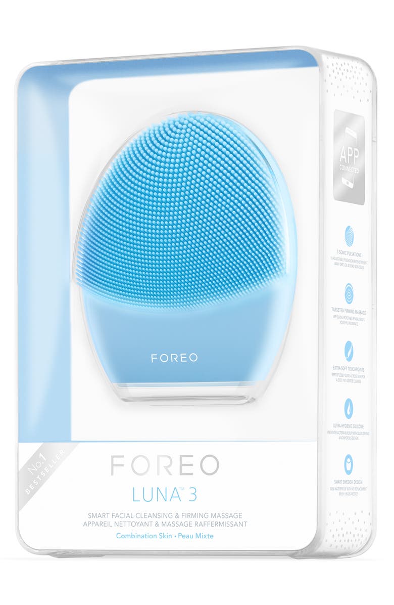 FOREO LUNA<sup>™</sup> 3 Combination Skin Facial Cleansing & Firming Massage Device, Alternate, color,