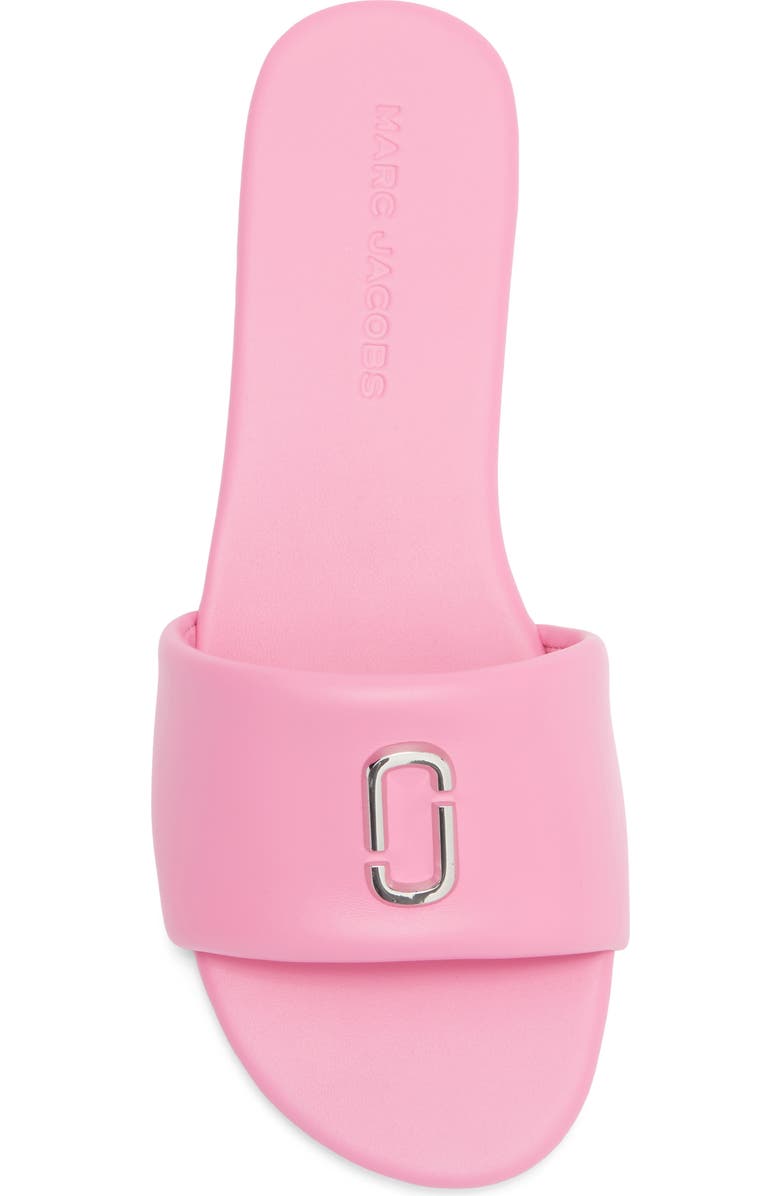 Marc Jacobs The Snapshot Slide Sandal, Alternate, color, Bow Pink