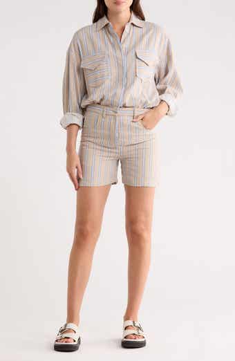 Longchamp Linen & Cotton Blend Romper