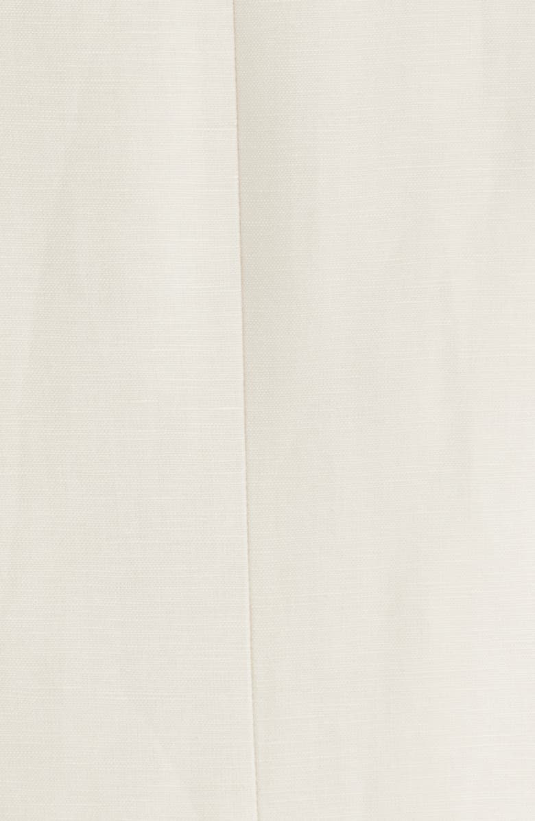 Open Edit Slim Fit Solid Linen Blend Sport Coat, Alternate, color, Ivory Dove