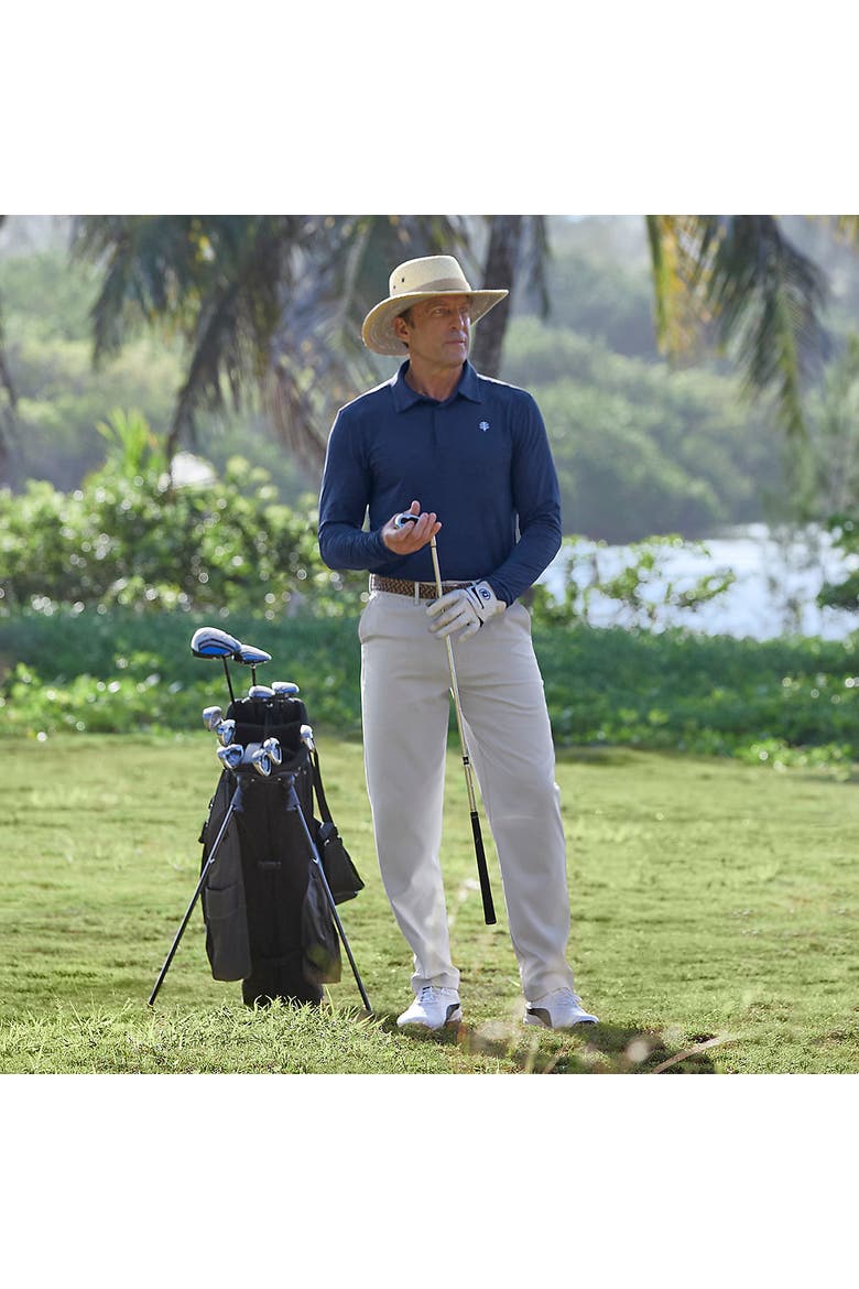 Men's Flaig Golf Pants, UPF 50+ Sun Protection, Alternate, color, Navy