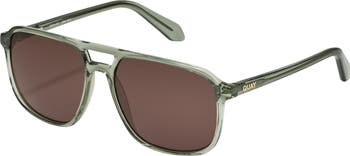 On the Fly 57mm Aviator Sunglasses