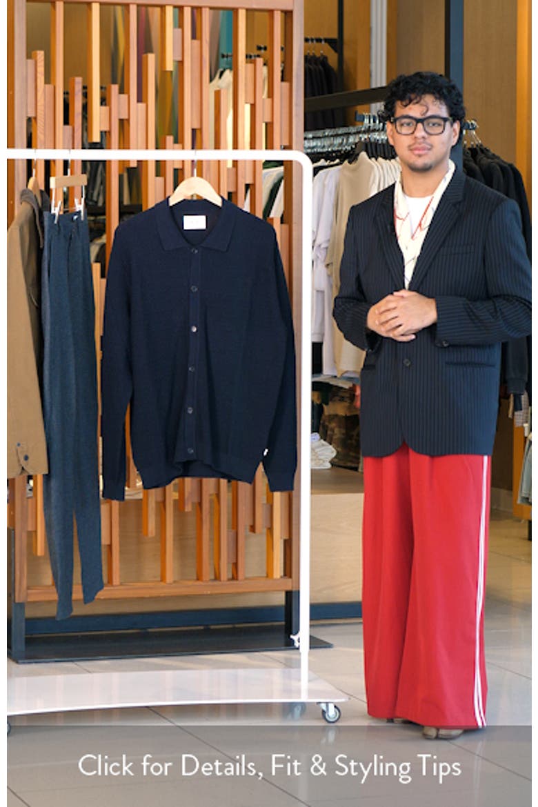 Navi 6499 Ribbed Cotton Full Button Cardigan video