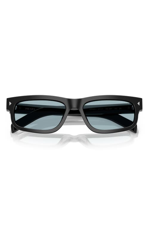 Prada 57mm Rectangular Sunglasses In Multi