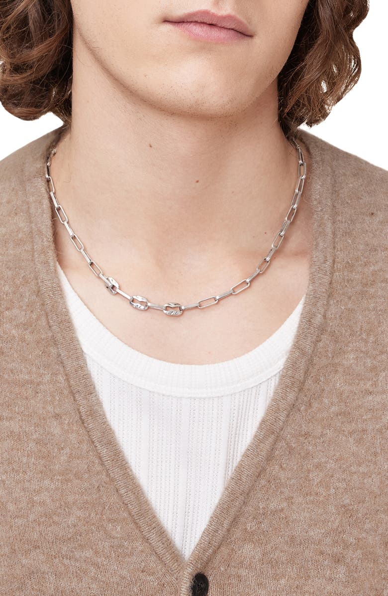 AllSaints Renn Merino Wool & Alpaca Blend Cardigan, Alternate, color, Wern Brown