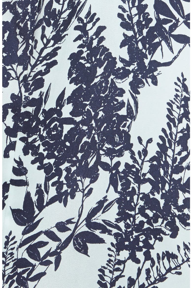 SLEEVELESS COWL NECK TOP, Alternate, color, BLUE- NAVY WISTERIA PRINT