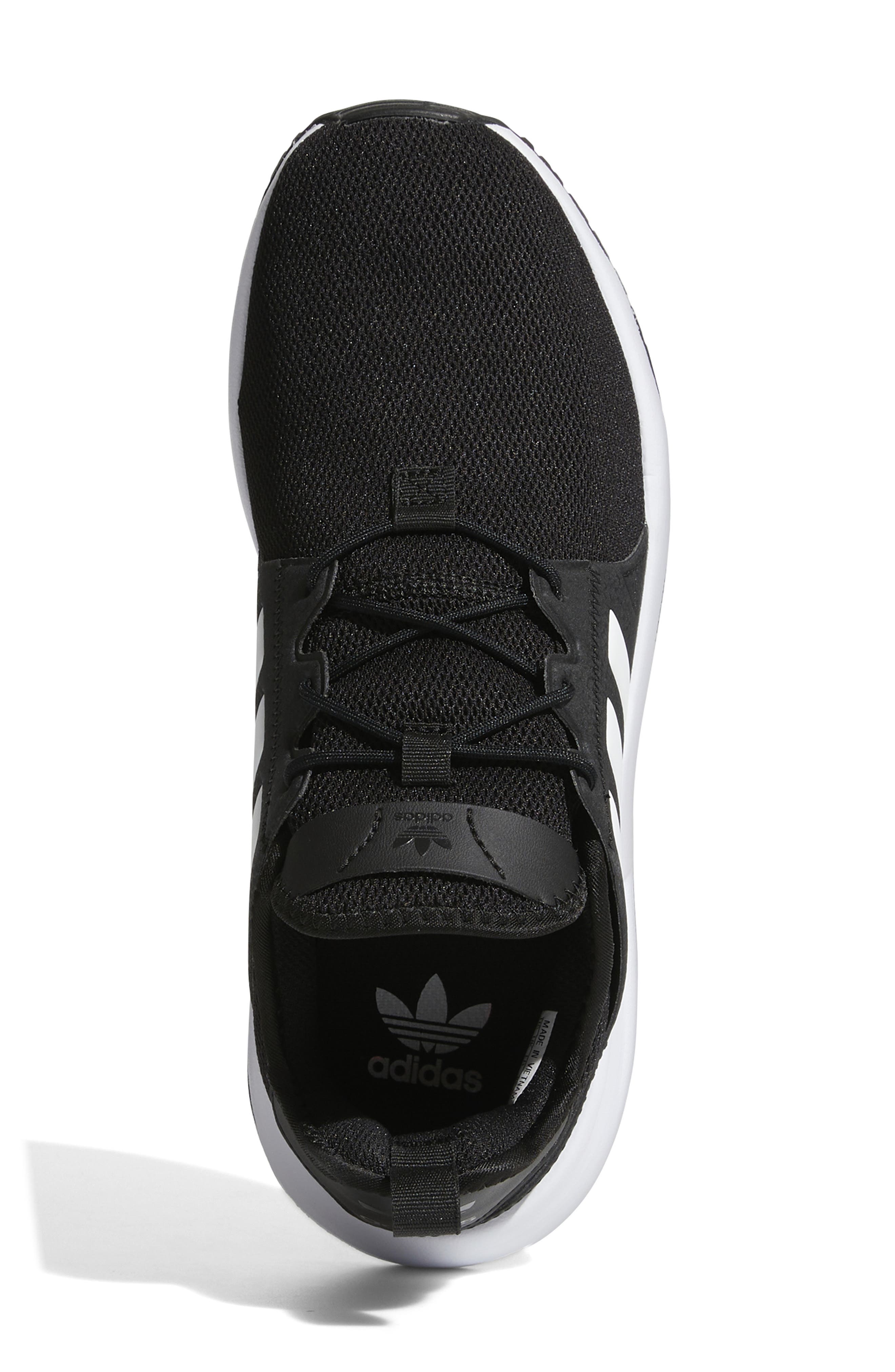 adidas X_PLR Knit Sneaker, Alternate, color, Black