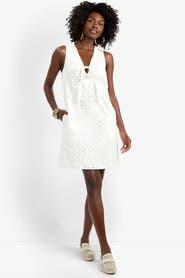 Trina Turk Amala Cotton Eyelet Dress
