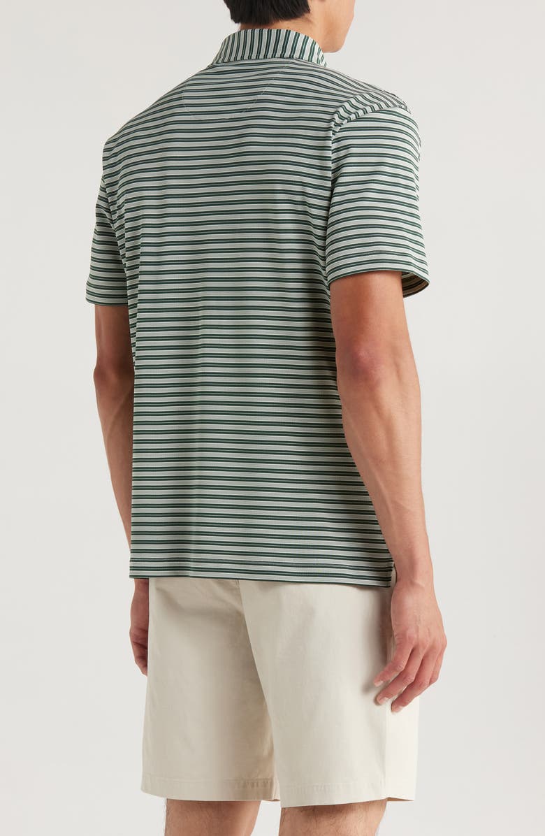 Quiet Golf Randolph Stripe Piqué Golf Polo, Alternate, color,