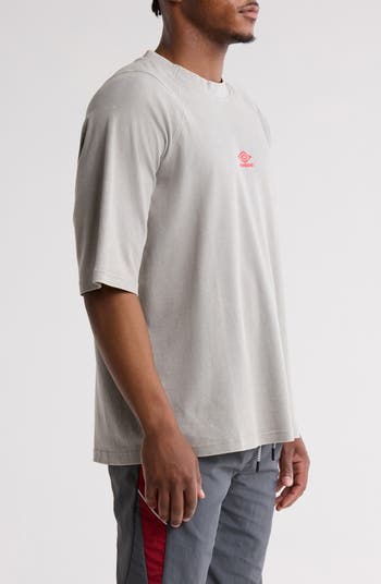 Tシャツ・カットソー UMBRO Rose Graphic Short Sleeve T-Shirt WhiteUP323CRS78 UP32 Umbro Washed Cotton Graphic T-Shirt | Nordstrom