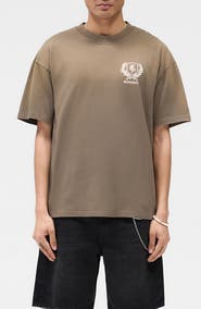 Represent Crest Oversize Graphic T-Shirt