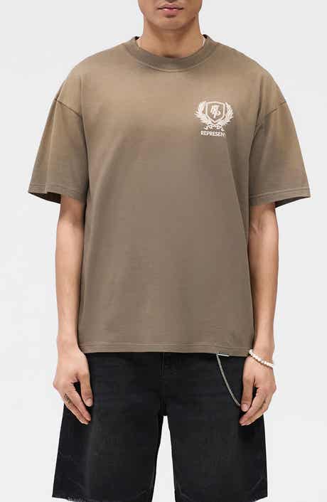 Represent Crest Oversize Graphic T-Shirt
